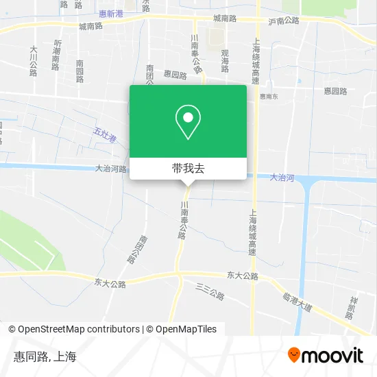 惠同路地图