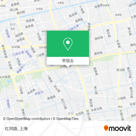 红同路地图