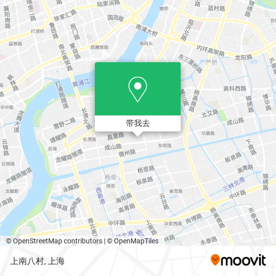 上南八村地图