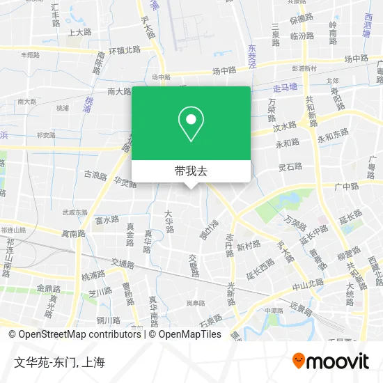 文华苑-东门地图