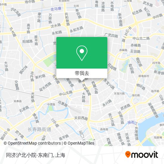同济沪北小院-东南门地图