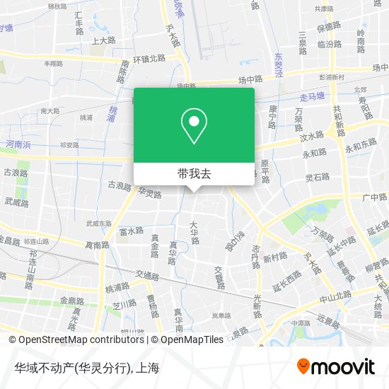 华域不动产(华灵分行)地图