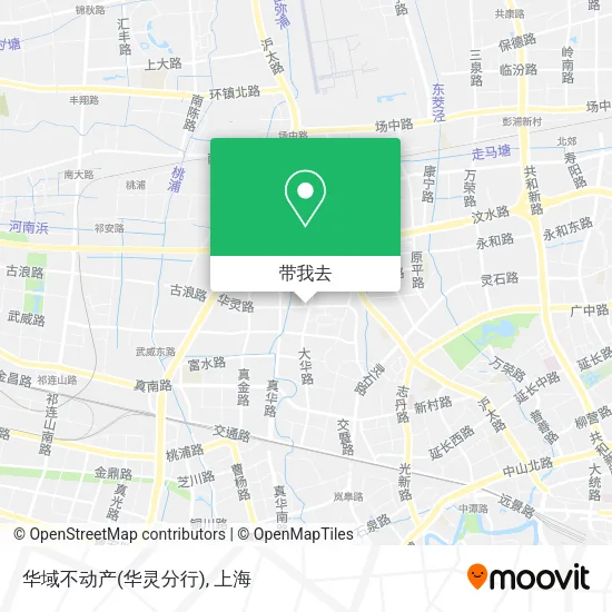 华域不动产(华灵分行)地图