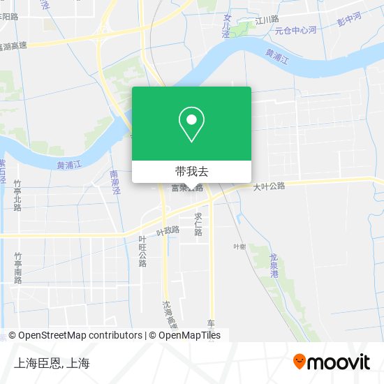 上海臣恩地图
