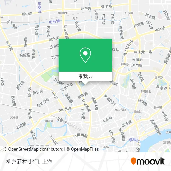 柳营新村-北门地图
