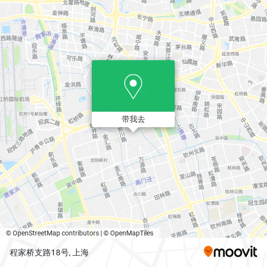 程家桥支路18号地图