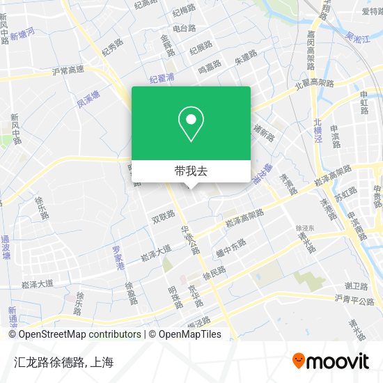 汇龙路徐德路地图