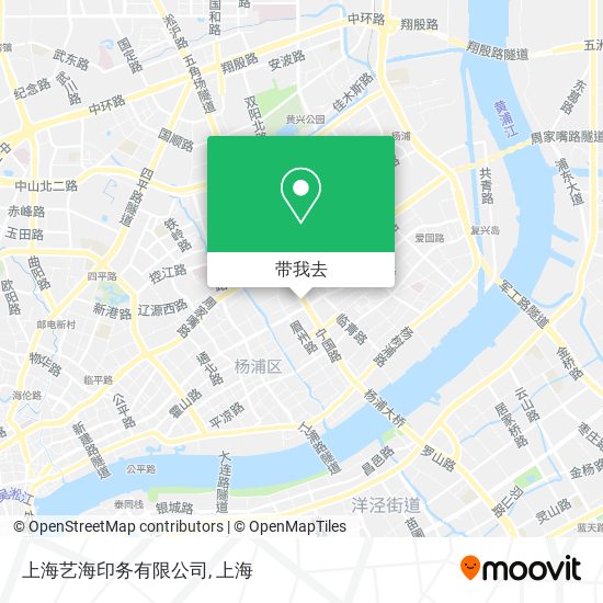 上海艺海印务有限公司地图