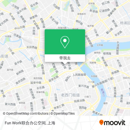 Fun Work联合办公空间地图