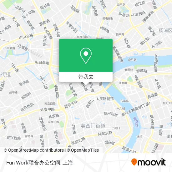Fun Work联合办公空间地图