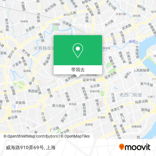 威海路910弄69号地图