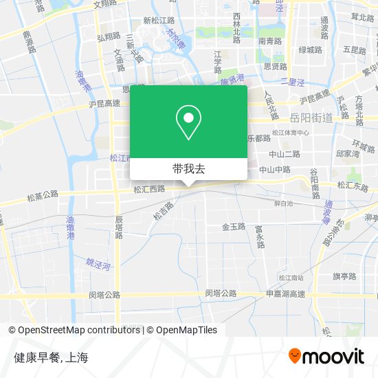 健康早餐地图