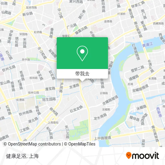 健康足浴地图