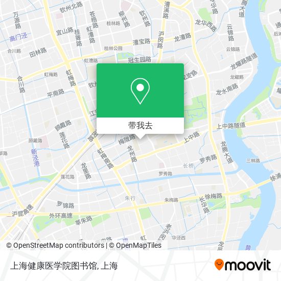 上海健康医学院图书馆地图