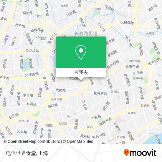 电信世界食堂地图