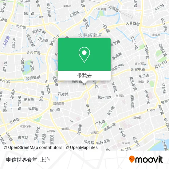 电信世界食堂地图