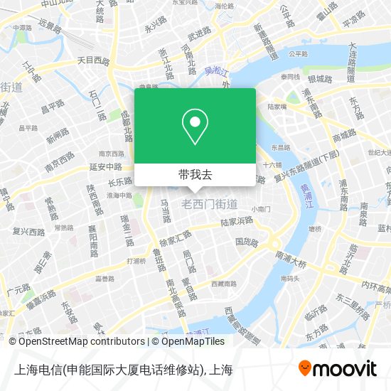上海电信(申能国际大厦电话维修站)地图