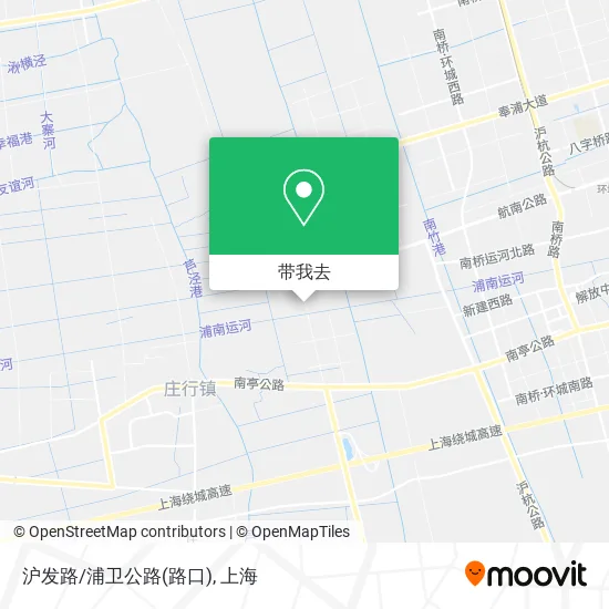 沪发路/浦卫公路(路口)地图