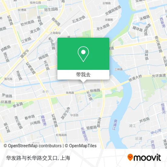 华发路与长华路交叉口地图