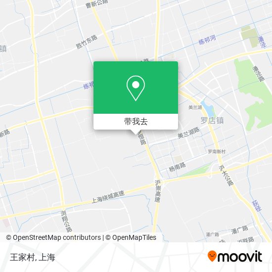 王家村地图