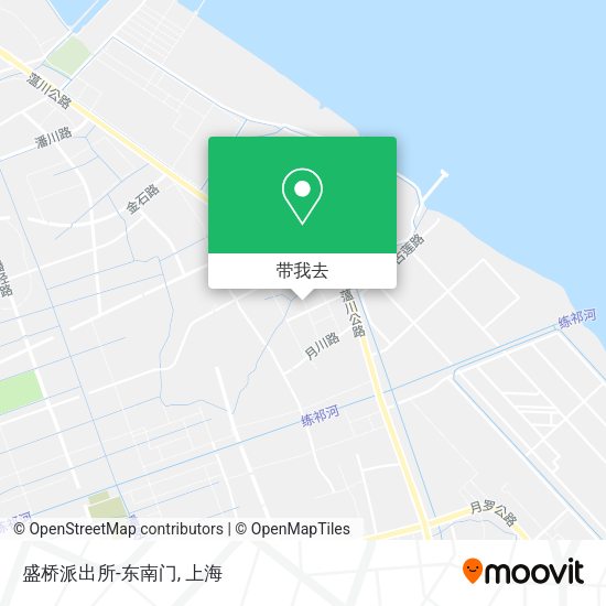 盛桥派出所-东南门地图