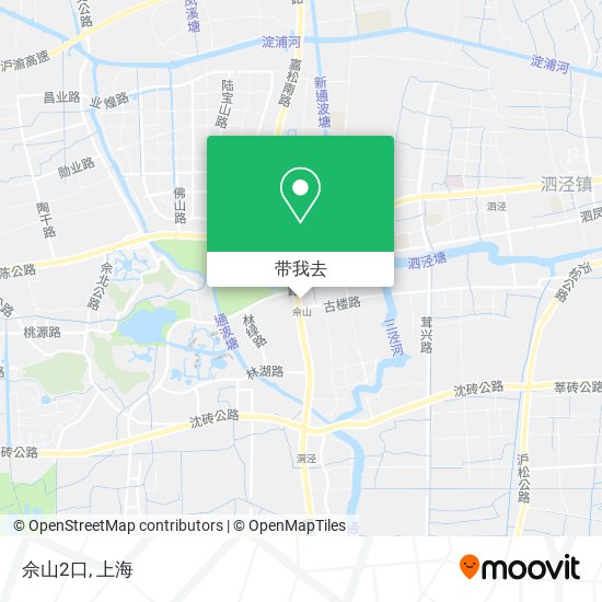 佘山2口地图