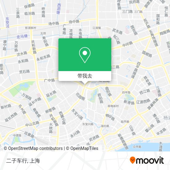 二子车行地图