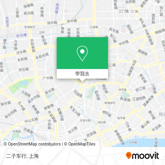 二子车行地图