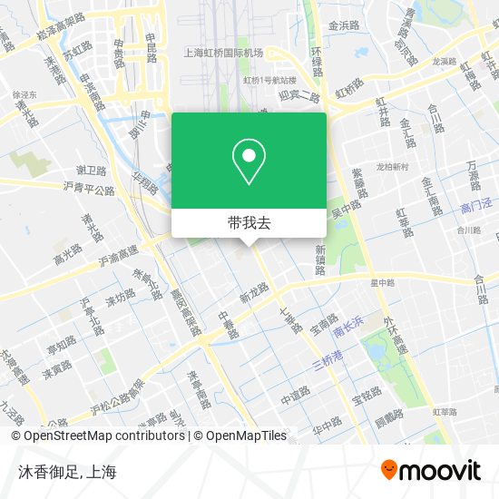 沐香御足地图