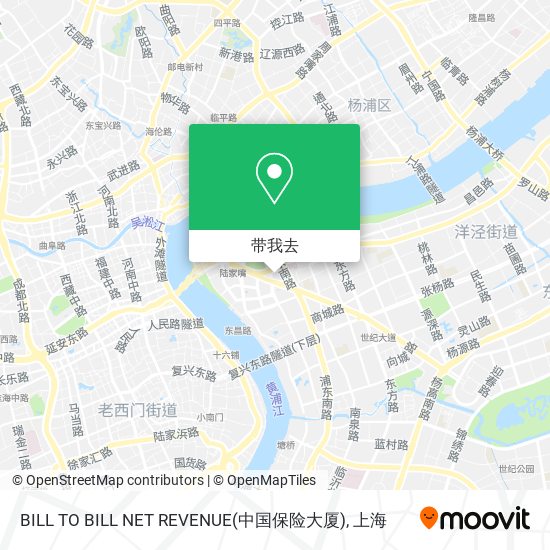 BILL TO BILL NET REVENUE(中国保险大厦)地图
