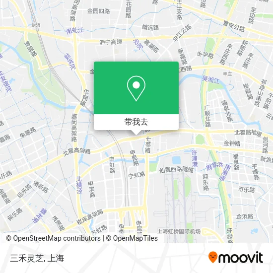 三禾灵芝地图
