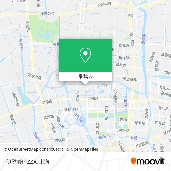 伊哒吟PIZZA地图