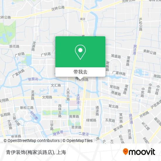 青伊装饰(梅家浜路店)地图