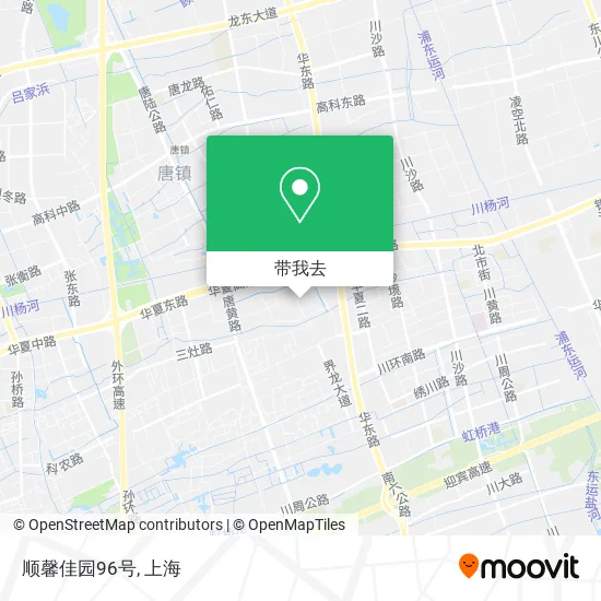 顺馨佳园96号地图