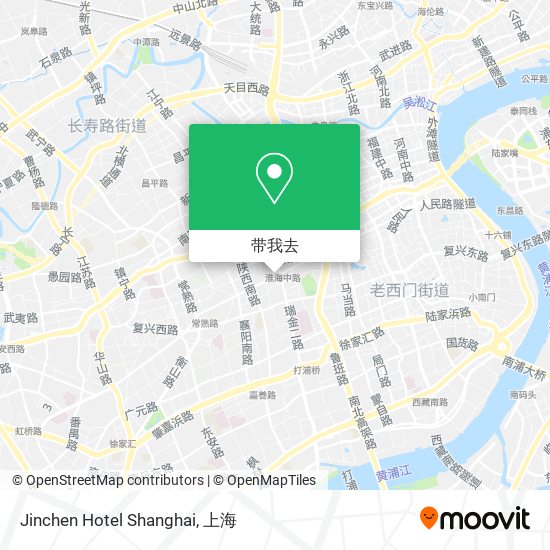 Jinchen Hotel Shanghai地图