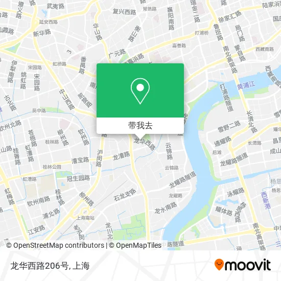 龙华西路206号地图