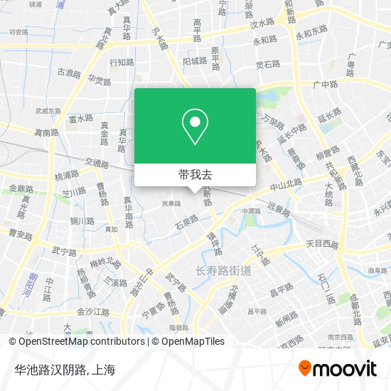 华池路汉阴路地图