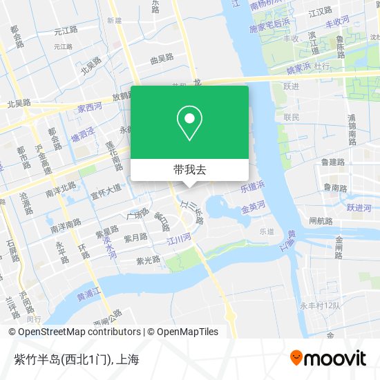 紫竹半岛(西北1门)地图