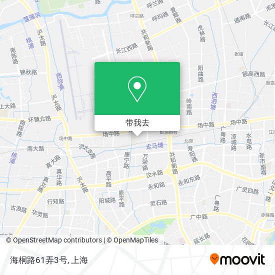 海桐路61弄3号地图