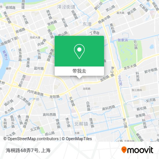 海桐路68弄7号地图