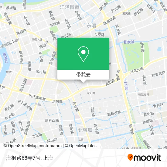海桐路68弄7号地图