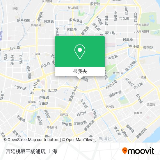 宫廷桃酥王杨浦店地图