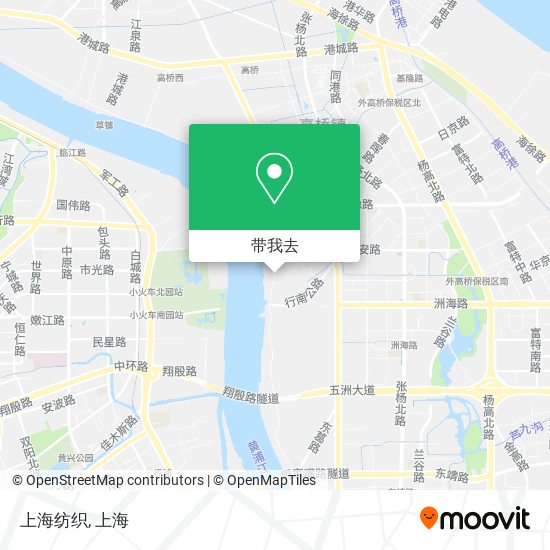 上海纺织地图