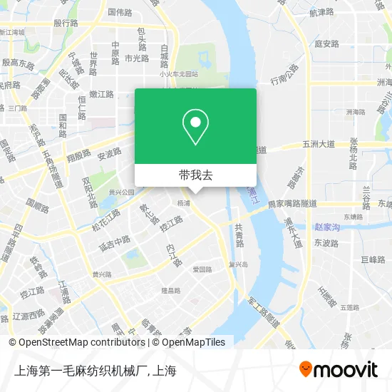 上海第一毛麻纺织机械厂地图