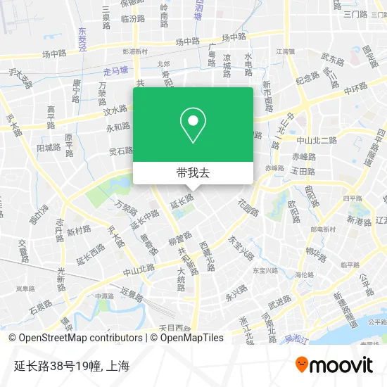 延长路38号19幢地图