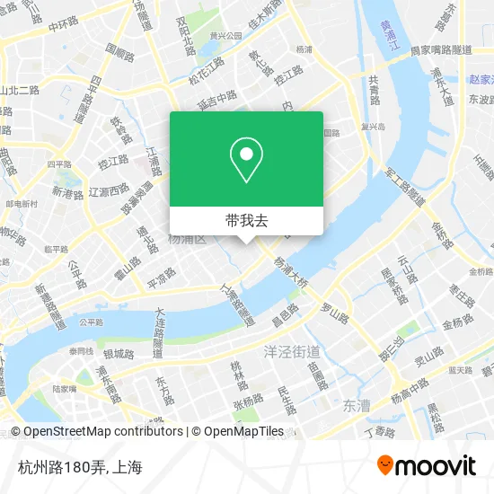 杭州路180弄地图