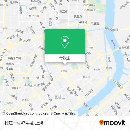 控江一村47号楼地图