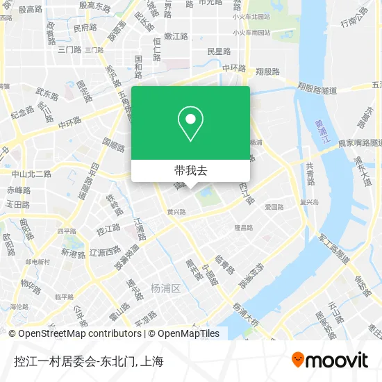 控江一村居委会-东北门地图