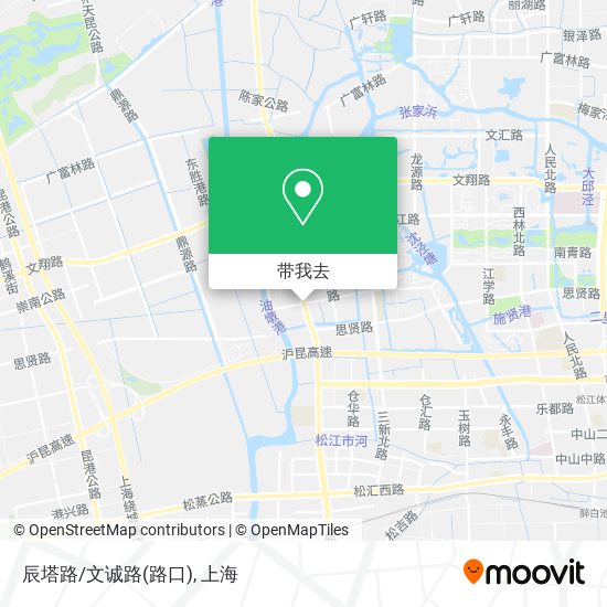 辰塔路/文诚路(路口)地图