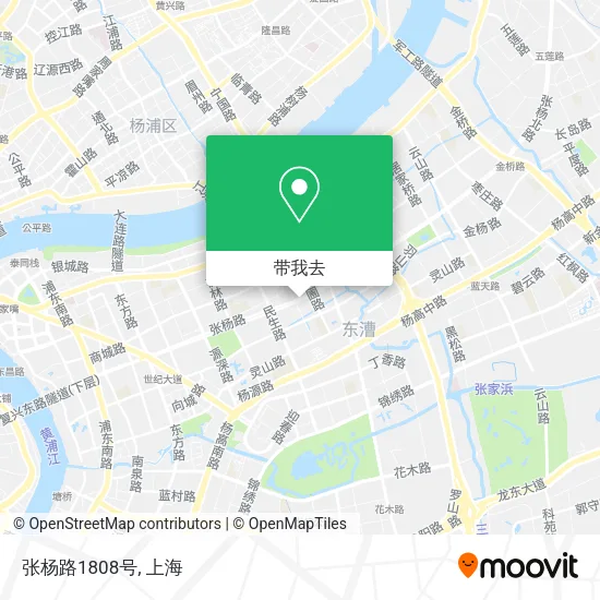 张杨路1808号地图